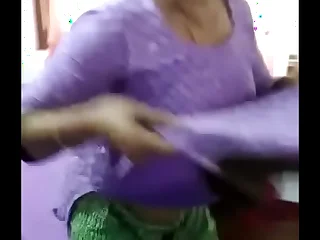 indian aunty mani kaur remove clothes front be useful to son