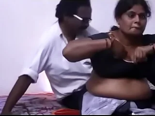 Indian aunty romance approximately her husband's friend.